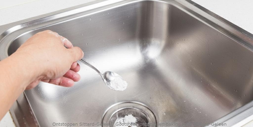 Gootsteen ontstoppen baking soda Sittard-Geleen