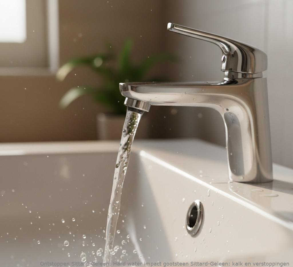 Hard water impact gootsteen Sittard-Geleen: kalk en verstoppingen