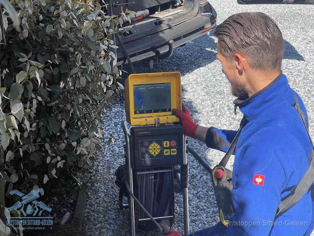 Rioolinspectie met camera in Sittard-Geleen