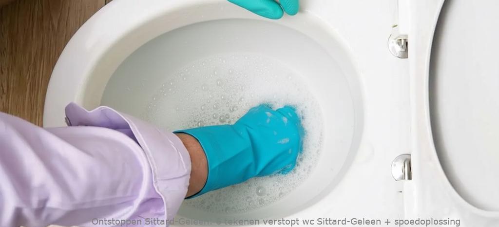 6 tekenen verstopt wc Sittard-Geleen + spoedoplossing
