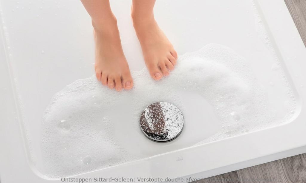 Verstopte douche afvoer ontstoppen Sittard-Geleen