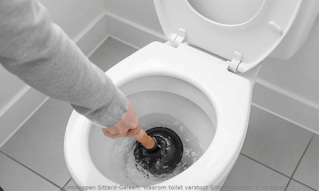 Waarom toilet verstopt Sittard-Geleen: 5 oorzaken